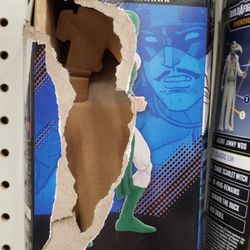 Normally it's not this obvious, but they always seem to have opened Marvel Legends figures on the shelves here.