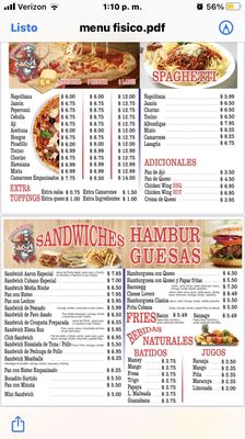 Menu photo 1 La Flor De Tamarindo Hialeah, FL Menu photo 1 La Flor De Tamarindo Hialeah, FL