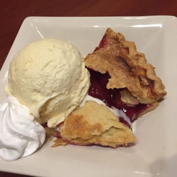 O'Charley's Restaurant & Bar - Cherry Pie with Ice Cream - American Near Me - Erie, Pennsylvania O'Charley's Restaurant & Bar - Cherry Pie with Ice Cream - American Near Me - Erie, Pennsylvania
