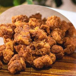Tea Mochi - Popcorn Chicken