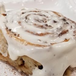 The Happy Mixer Gluten Free Bakery - VEGAN Cinnamon Rolls, made special for National Cinnamon Bun Day!