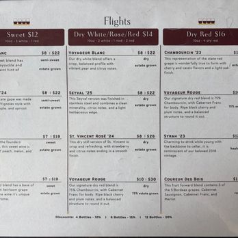 Bourgmont Winery - Flight list- 4 pours - Wine Tasting Room Near Me - Bucyrus, Kansas Bourgmont Winery - Flight list- 4 pours - Wine Tasting Room Near Me - Bucyrus, Kansas