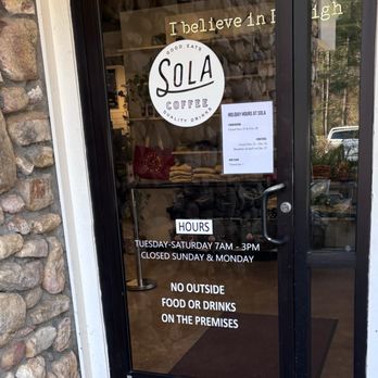 Sola Coffee Cafe - Front entrance - Coffee & Tea Near Me - Raleigh, North Carolina Sola Coffee Cafe - Front entrance - Coffee & Tea Near Me - Raleigh, North Carolina