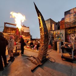 The Flaming Lotus Girls - Mutant Zoo at The Box Shop