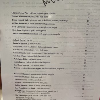 Mua - Menu - Bars Near Me - Oakland, California Mua - Menu - Bars Near Me - Oakland, California
