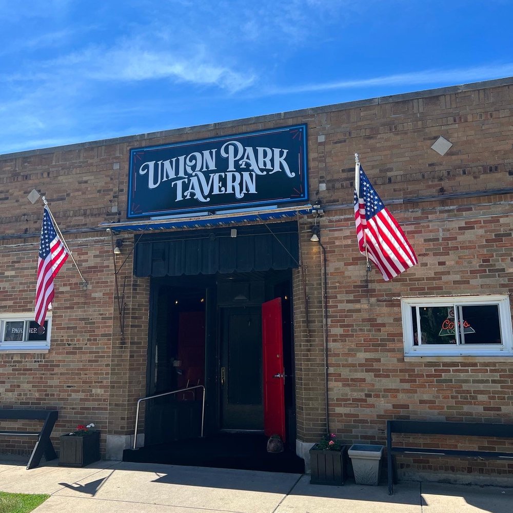 Union Park Tavern - Doesn't look like much from the outside. A cute awning would help here but you walk thru bar out into an amazing landscaped patio. - American Near Me - Kenosha, Wisconsin Union Park Tavern - Doesn't look like much from the outside. A cute awning would help here but you walk thru bar out into an amazing landscaped patio. - American Near Me - Kenosha, Wisconsin