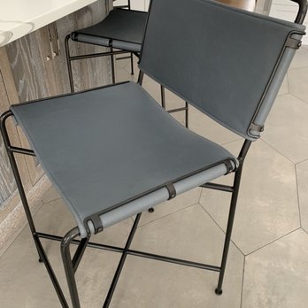 Nick's Upholstery - Recovered counter stools - Furniture Reupholstery Near Me - Highland Park, Illinois