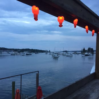 Mine Oyster - View from back deck... Unreal! - Live/Raw Food Near Me - Boothbay Harbor, Maine Mine Oyster - View from back deck... Unreal! - Live/Raw Food Near Me - Boothbay Harbor, Maine