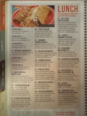 Menu photo 4 Rodeo Mexican Restaurant Hinesville, GA