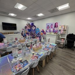 The 10/10 bday set up The 10/10 bday set up