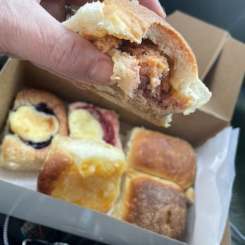 Czech Stop - Ground sausage and cheese bite - Bakeries Near Me - West, Texas Czech Stop - Ground sausage and cheese bite - Bakeries Near Me - West, Texas