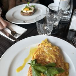 Omelette and minced steak Omelette and minced steak