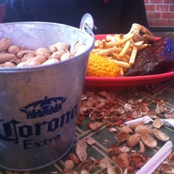Jake's Roadhouse - Bucket of peanuts :p - Barbeque Near Me - Monrovia, California