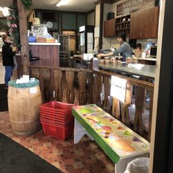 Aunt Belle's Confectionaries - Making treats behind the counter