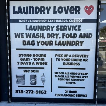 Laundry Lover - Laundromat Near Me - Lake Balboa, California Laundry Lover - Laundromat Near Me - Lake Balboa, California