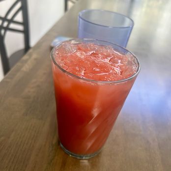 Estrellita’s Snacks - Strawberry agua fresca - Food Stands Near Me - San Francisco, California Estrellita’s Snacks - Strawberry agua fresca - Food Stands Near Me - San Francisco, California