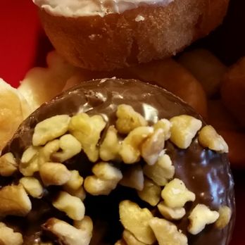 Lisa's Donut Alley - Chocolate donut with walnuts and sprinkle donut! Soo yummy! - Donuts Near Me - Monrovia, California Lisa's Donut Alley - Chocolate donut with walnuts and sprinkle donut! Soo yummy! - Donuts Near Me - Monrovia, California