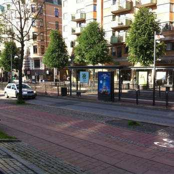 Hagabions Café - View from outdoor seating - Bars Near Me - Göteborg, O