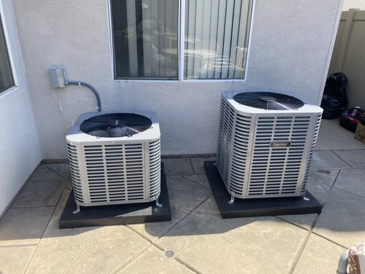 Replacement of two condenser units - Replacement of two condenser units in Trabuco Canyon