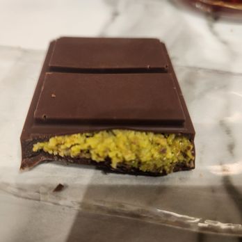 Mocha Point - Pistachio stuffed chocolate - Coffee & Tea Near Me - Saint Charles, Missouri Mocha Point - Pistachio stuffed chocolate - Coffee & Tea Near Me - Saint Charles, Missouri