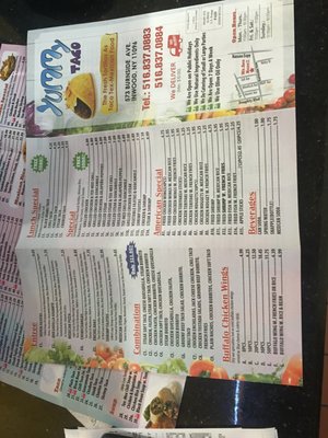 Menu photo 3 Yummy Taco Inwood, NY