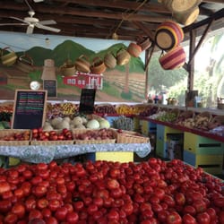 Farm fruit and veggie stand