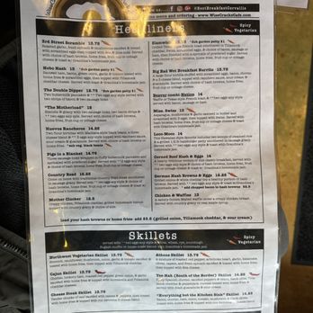 WiseCracks Cafe - Menu 2023 - Breakfast & Brunch Near Me - Corvallis, Oregon