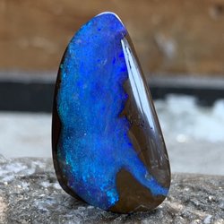 KB Jewelers - Beautiful ocean blue boulder opal