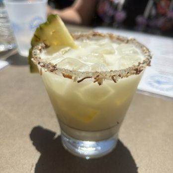 Bluewater Grill - Coconut margarita - Seafood Near Me - Avalon, California Bluewater Grill - Coconut margarita - Seafood Near Me - Avalon, California