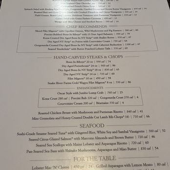 The Capital Grille - Menu - Steakhouses Near Me - Austin, Texas