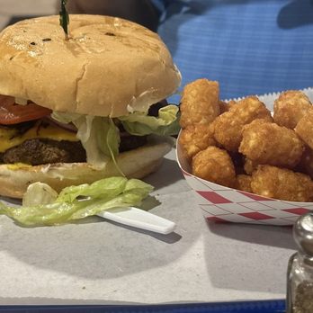 Wimpy's Hamburgers - a burger and tater tots - Burgers Near Me - Houston, Texas Wimpy's Hamburgers - a burger and tater tots - Burgers Near Me - Houston, Texas