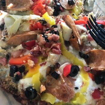 Pieology Pizzeria - Cauliflower crust, all cheeses, Italian sausage - Pizza Near Me - Walnut, California