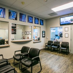 FYZICAL Therapy & Balance Centers - The front desk and reception area at FYZICAL - Buffalo.