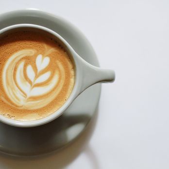 Alabaster Coffee - a cup of coffee on a saucer - Coffee & Tea Near Me - Scottsboro, Alabama