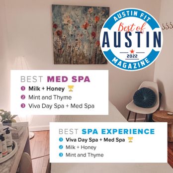Mint and Thyme Holistic Med Spa - We are so honored! Thank you to our lovely, loyal clients for voting for us! - Medical Spas Near Me - Austin, Texas