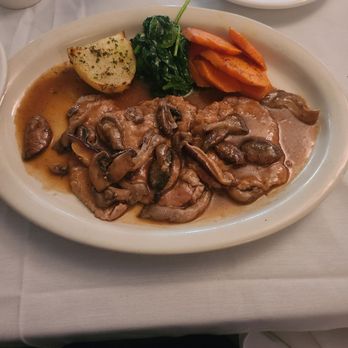 Franco's Italian Caffe - Veal Marsala - Italian Near Me - Scottsdale, Arizona