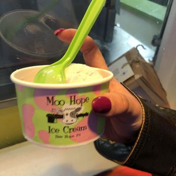 Moo Hope Ice Cream - New lavender coconut, so good - Ice Cream & Frozen Yogurt Near Me - New Hope, Pennsylvania Moo Hope Ice Cream - New lavender coconut, so good - Ice Cream & Frozen Yogurt Near Me - New Hope, Pennsylvania