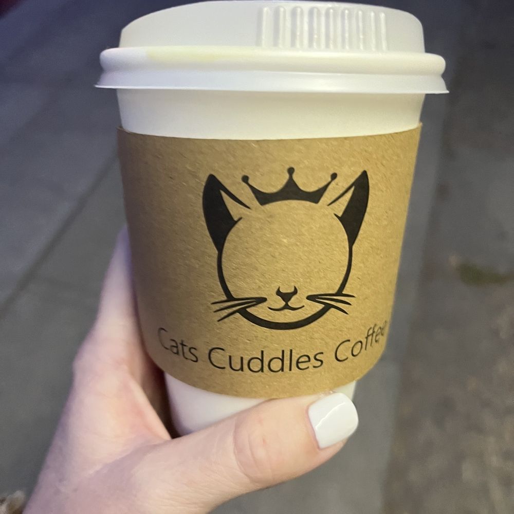 Regal Cat Cafe - coffee cup sleeve! - Coffee & Tea Near Me - Calgary, Alberta Regal Cat Cafe - coffee cup sleeve! - Coffee & Tea Near Me - Calgary, Alberta