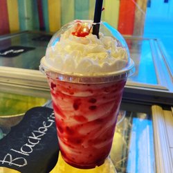 Scream Shack - Chokecherry Shake photo taken by employee