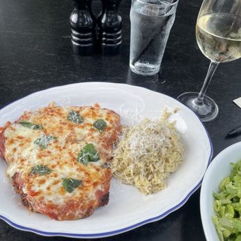 Doughbird - Chicken Parmesan with truffle orzo. - Comfort Food Near Me - Dallas, Texas