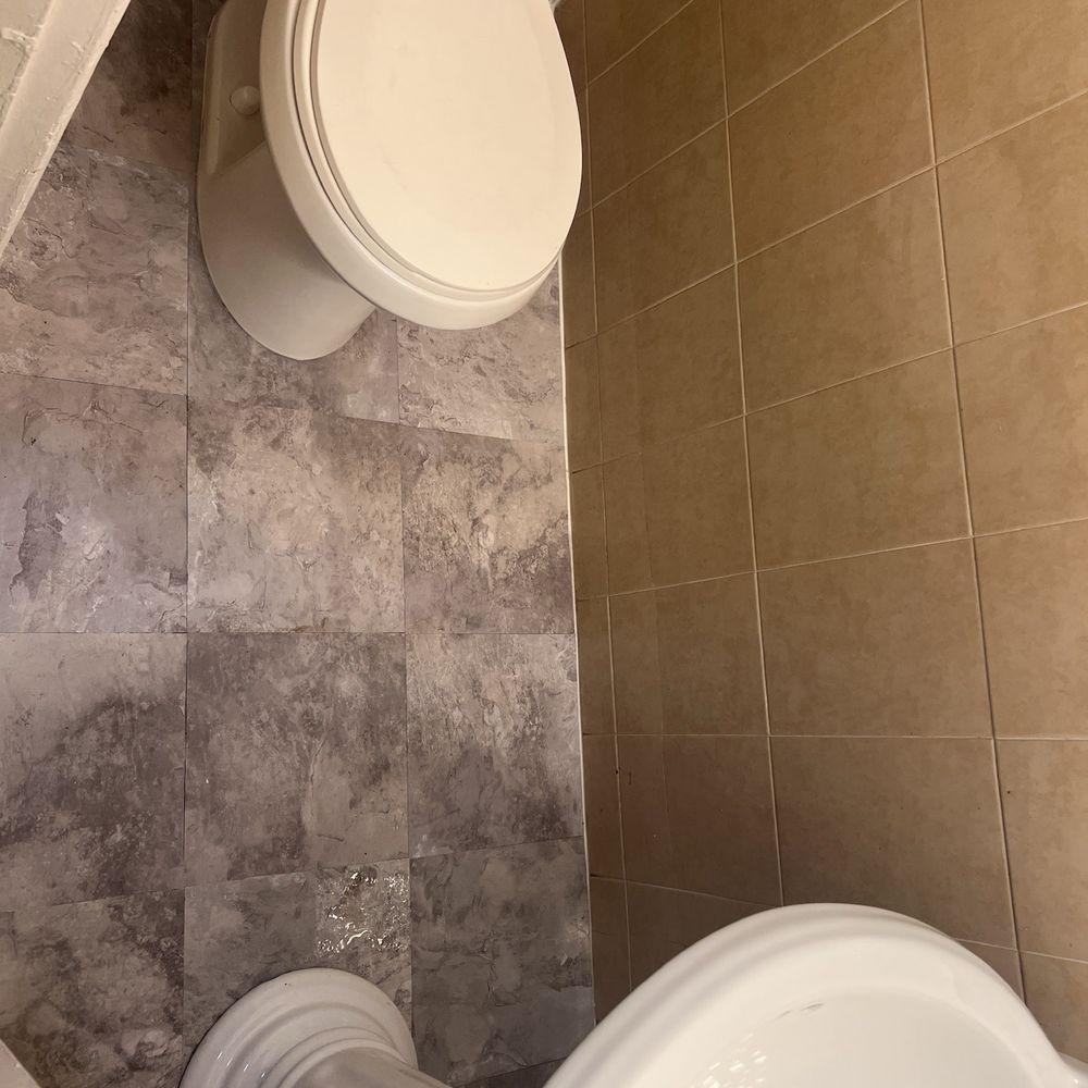 Js Sewer - All reinstalled toilet fixed the wood  subflooring  and reinstalled toilet with new flange wax ring base and re cocked the entire bathroom - Hydro-jetting Near Me - South Gate, California