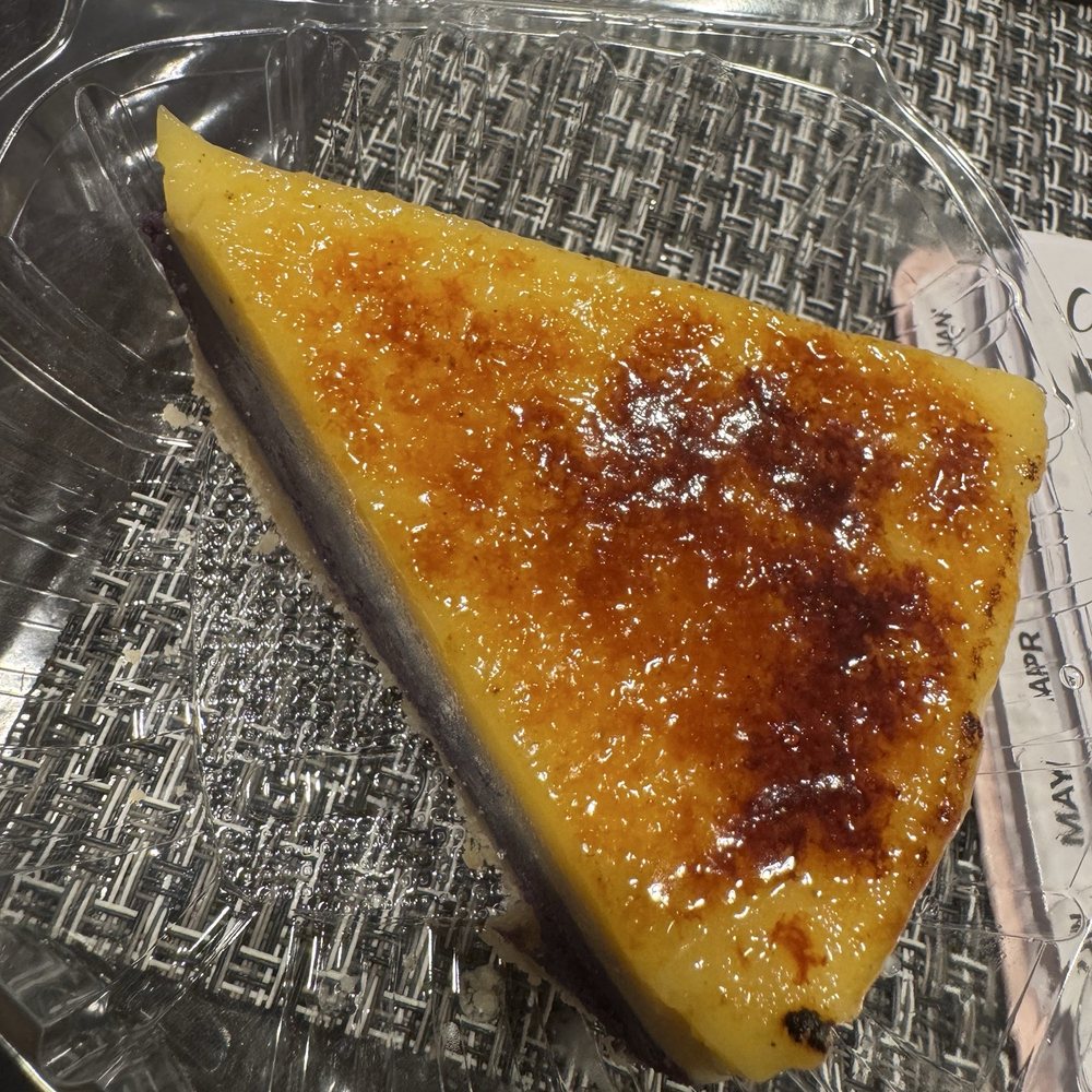 LAMON - Slice Ube Cheesecake Creme Brulee - Bakeries Near Me - Long Beach, California LAMON - Slice Ube Cheesecake Creme Brulee - Bakeries Near Me - Long Beach, California