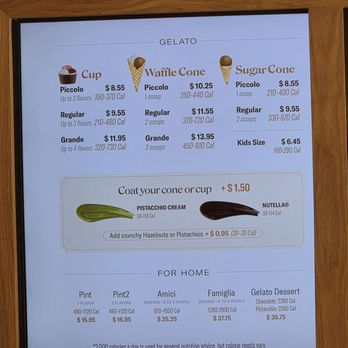 Bacio Di Latte - Ice cream menu - Gelato Near Me - Manhattan Beach, California Bacio Di Latte - Ice cream menu - Gelato Near Me - Manhattan Beach, California