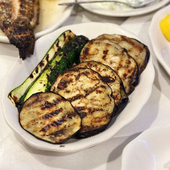Elias Corner - Grilled eggplant and zucchini - Mediterranean Near Me - Astoria, New York