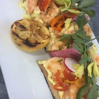 The Ice Plant - Pickled shrimp toast: the curry aioli on it is amazing! - Cocktail Bars Near Me - St. Augustine, Florida The Ice Plant - Pickled shrimp toast: the curry aioli on it is amazing! - Cocktail Bars Near Me - St. Augustine, Florida