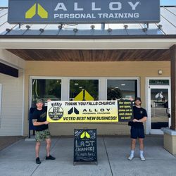 Alloy Personal Training Falls Church - Best new business in Falls Church winner 2024!