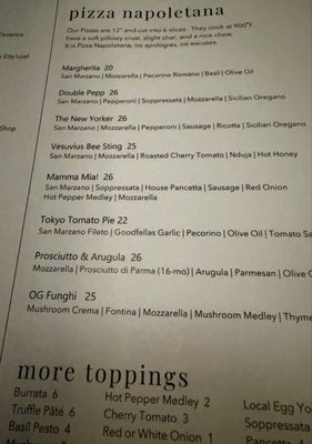 Menu photo 2 Brick Fire Tavern Honolulu, HI