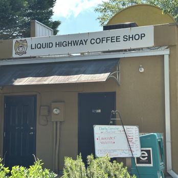 Liquid Highway - Exterior - Coffee & Tea Near Me - Greenville, South Carolina Liquid Highway - Exterior - Coffee & Tea Near Me - Greenville, South Carolina