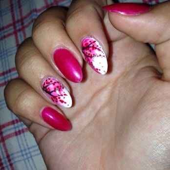 Popular Nails - Sunny wanted to do this design and hand-painted it all! - Nail Salons Near Me - Carlsbad, California Popular Nails - Sunny wanted to do this design and hand-painted it all! - Nail Salons Near Me - Carlsbad, California