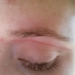 The Wax Strip - Beware they are not careful and really caused me a lot of pain today.  Yes, that is raw skin.
